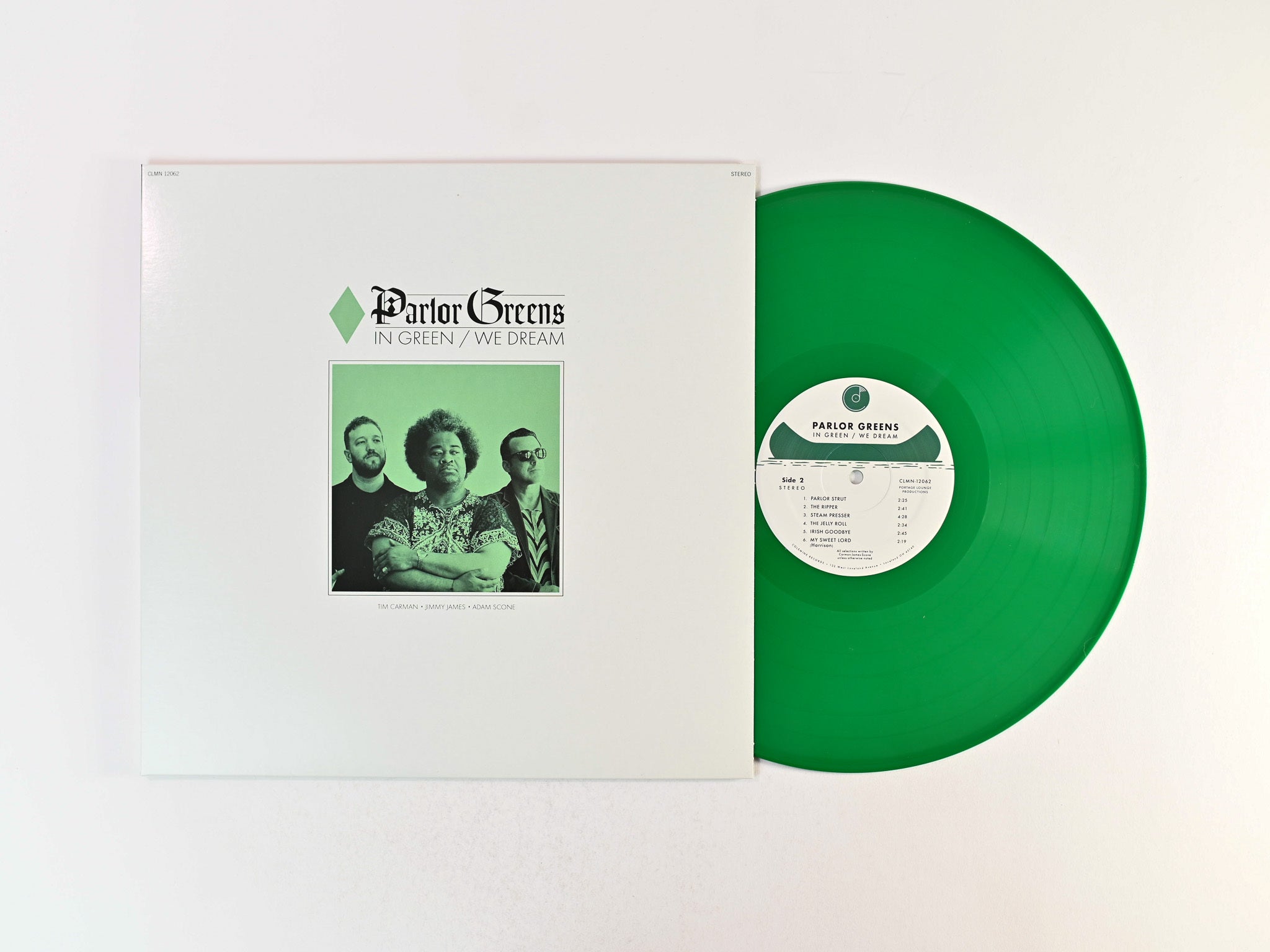 Parlor Greens In Green We Dream vinyle LP vert soul jazz