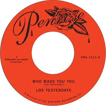 Los Yesterdays Who Made You You? 45 tours single soul