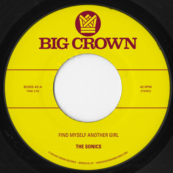 Big Crown Find Myself Another Girl 45 tours vinyle 7" soul funk