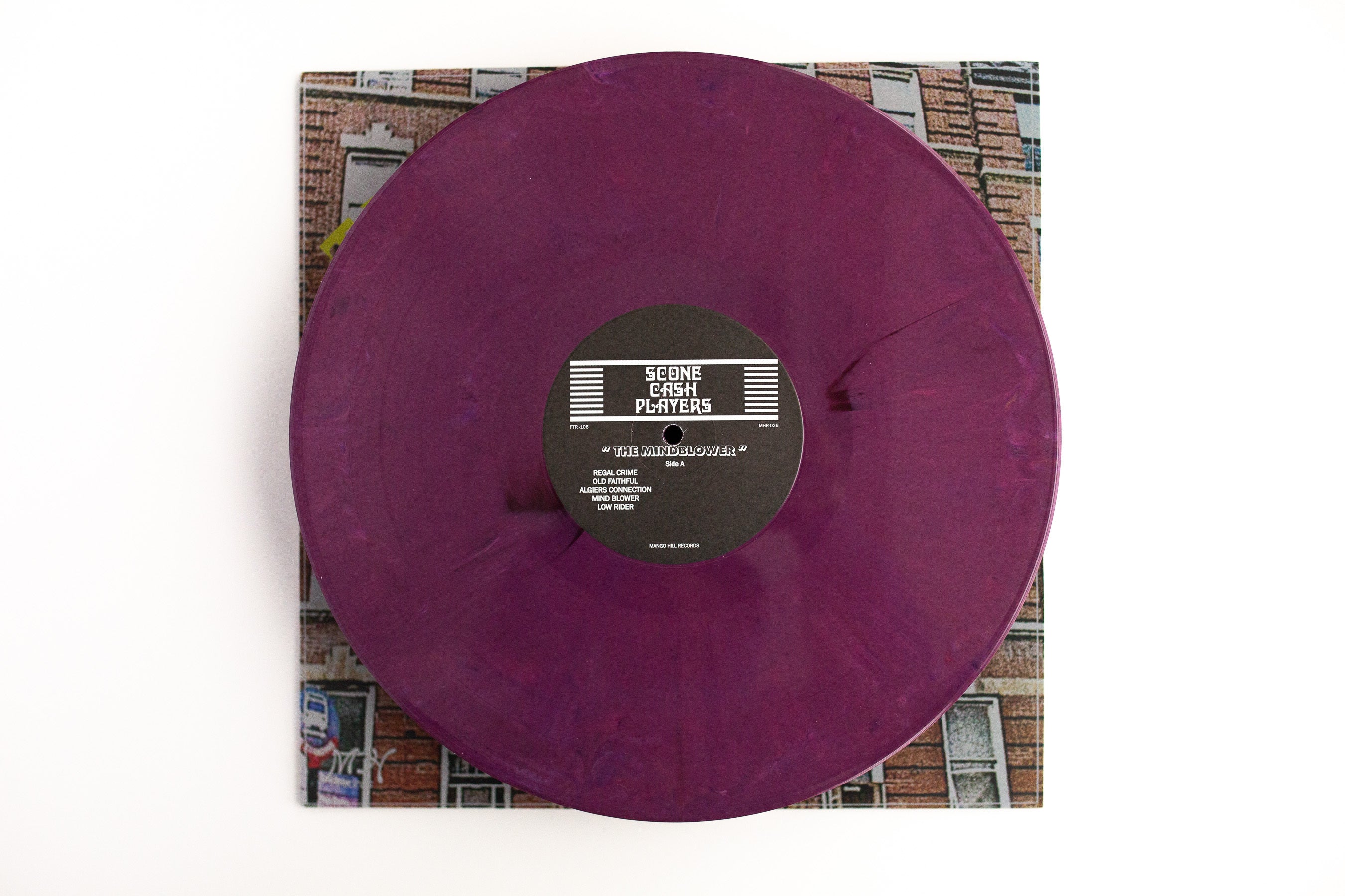 Scone Cash Players The Mind Blower vinyle LP couleur signé