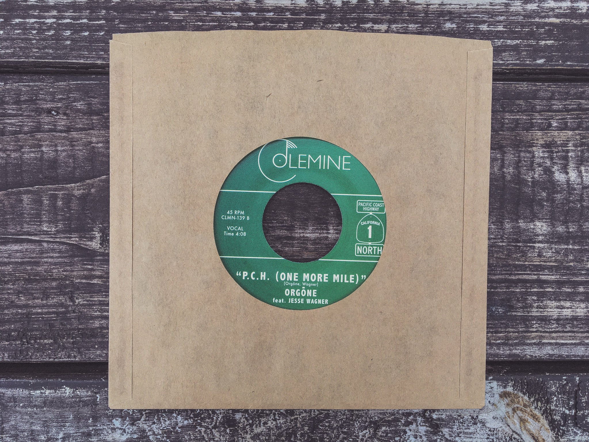 Orgone Bulletproof 45 tours vinyle noir funk soul