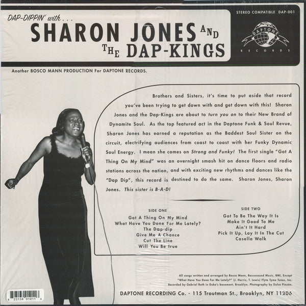 Sharon Jones & The Dap-Kings Dap Dippin' vinyle LP funk