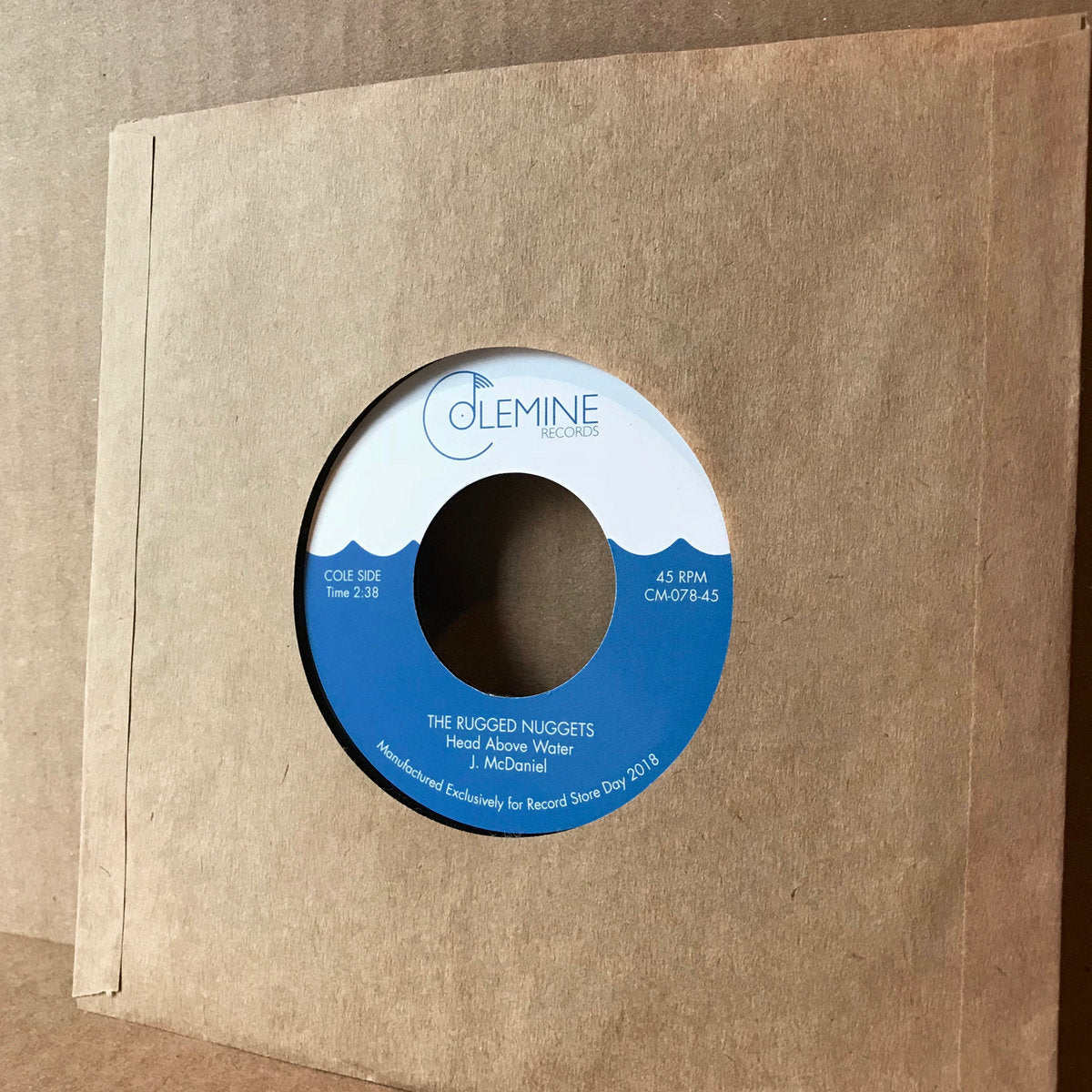 Colemine Rugged Nuggets Head Above Water 45T soul-jazz rap