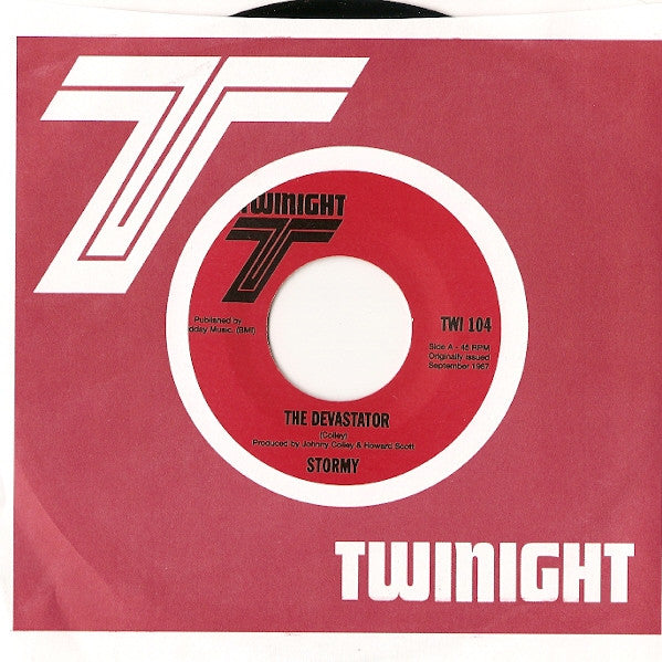 Stormy Devastator 45 tours vinyle 7 pouces funk northern soul