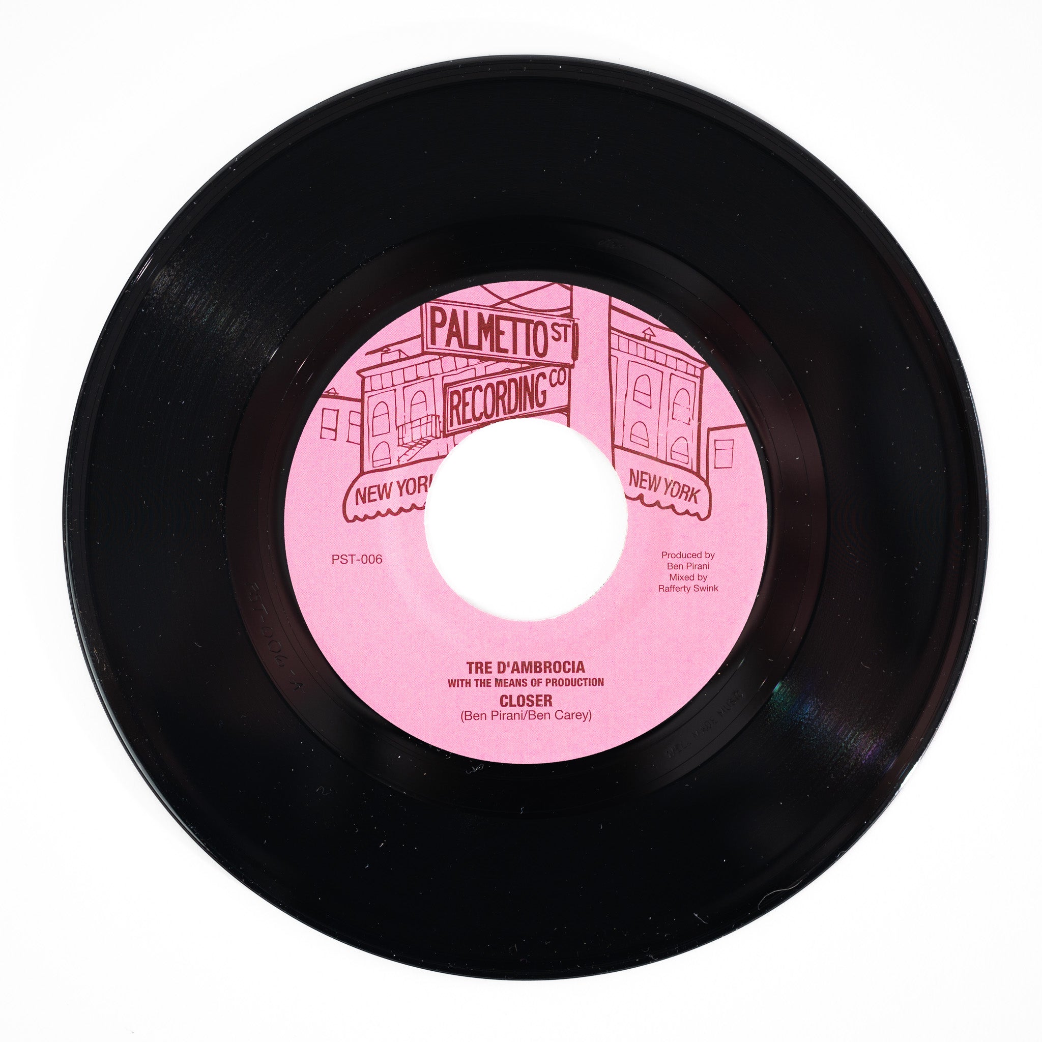 Tre D'Ambrocia Closer vinyle 45 tours PST-006