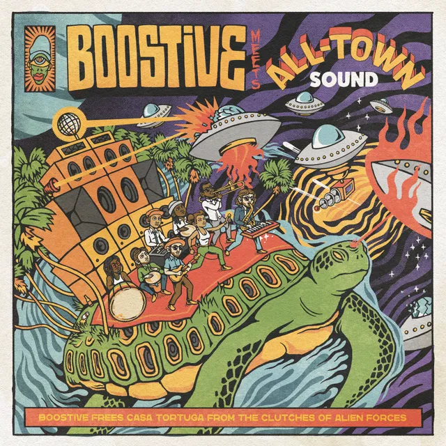 Boostive Sun Another Day 45 tours vinyle noir reggae dub