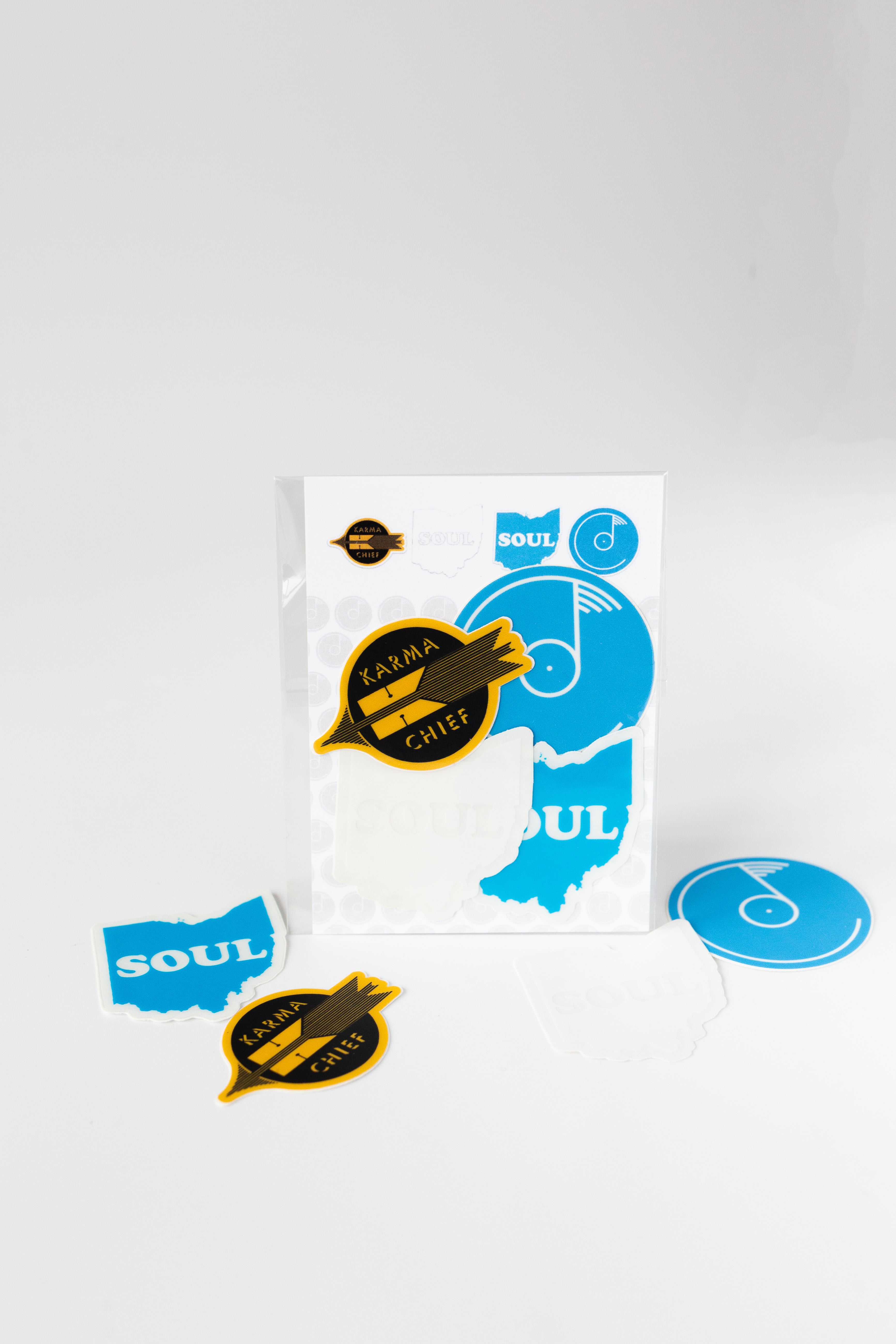 Colemine Sticker Pack autocollants vinyle Ohio soul