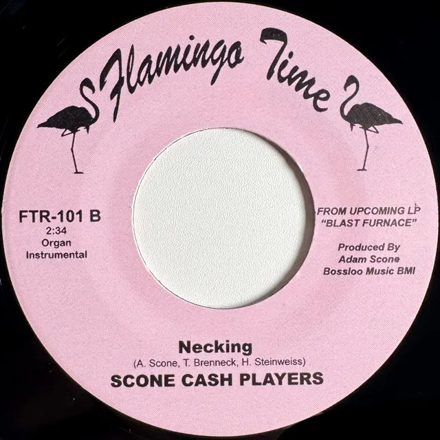 Scone Cash Players Slitter Necking 45 tours vinyle noir