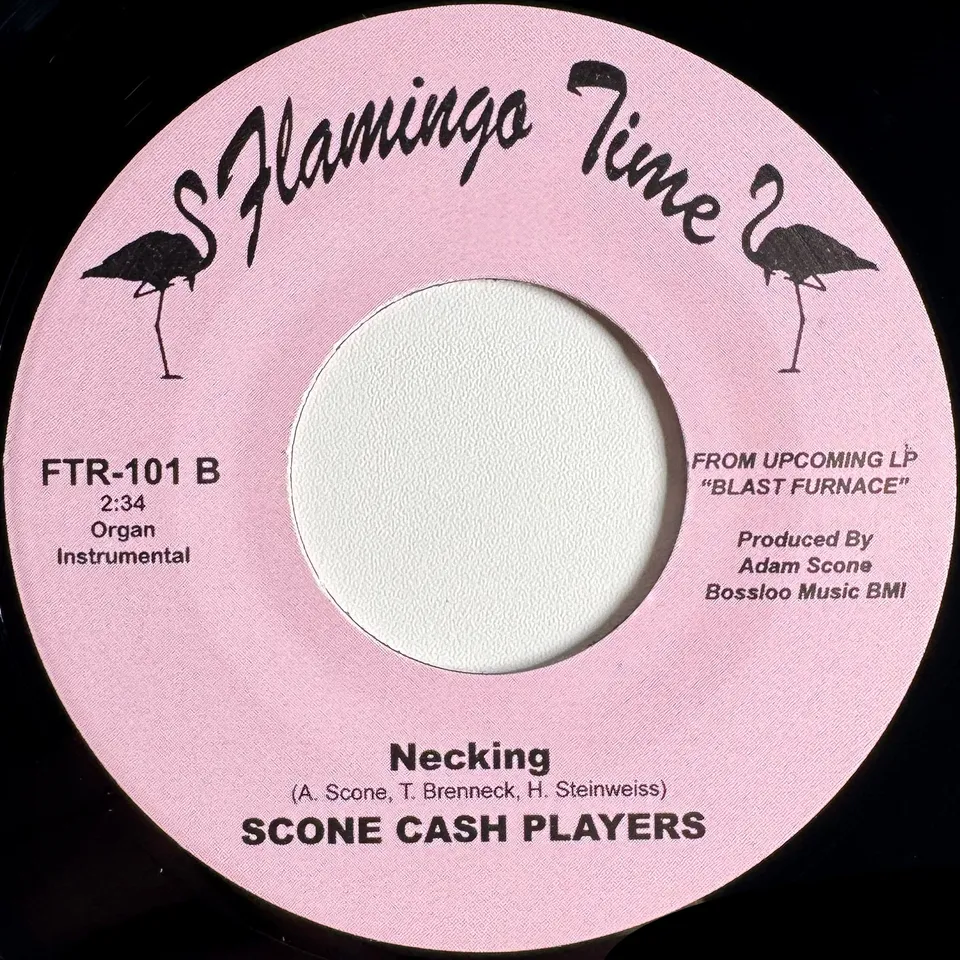 Scone Cash Players Slitter Necking 45 tours vinyle noir