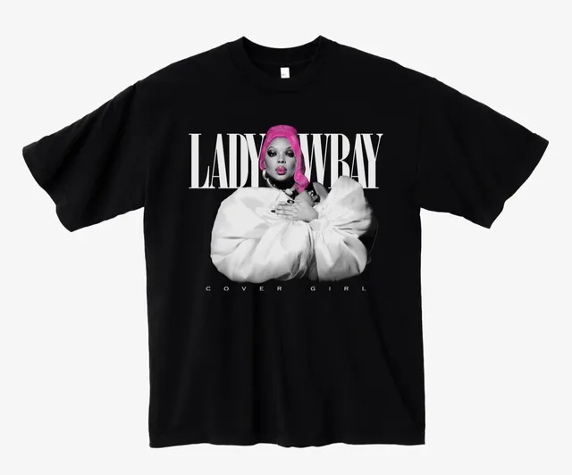 Pink Pop Cover Girl T-Shirt t-shirt coton rose