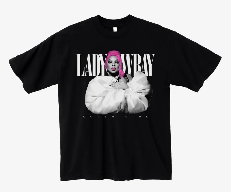 Pink Pop Cover Girl T-Shirt t-shirt coton rose