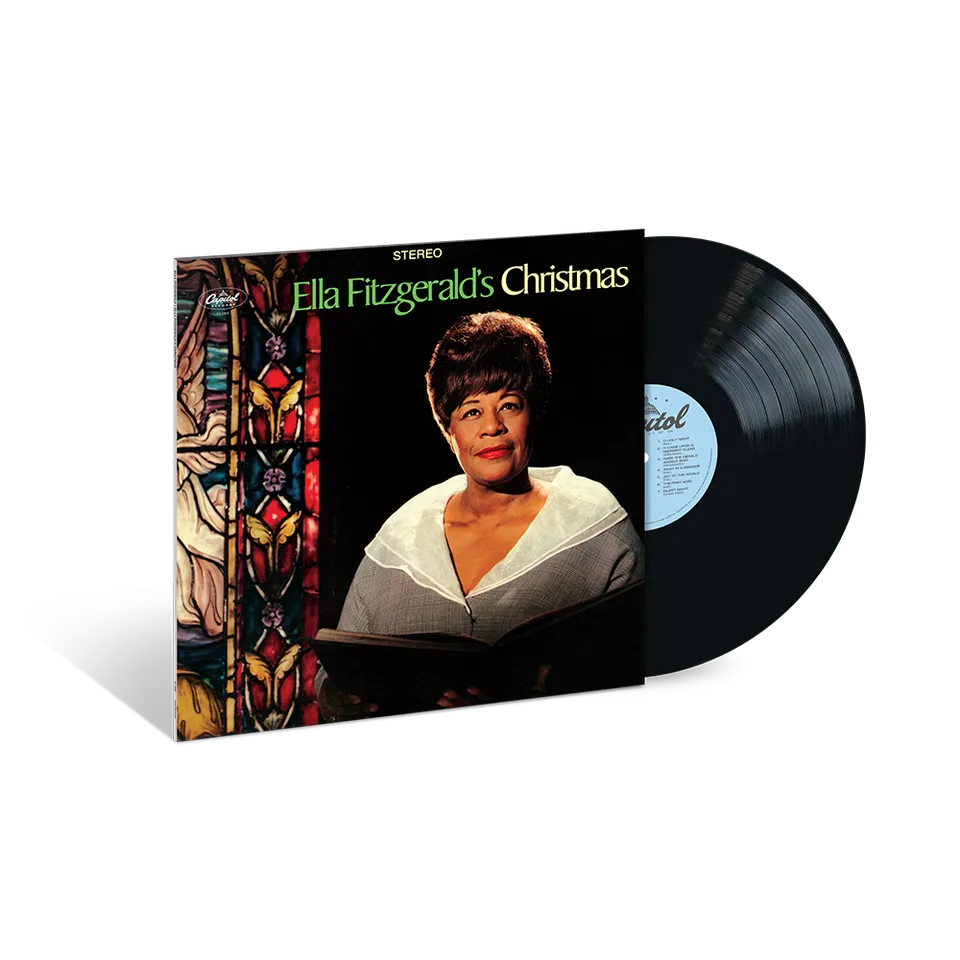 Ella Fitzgerald Christmas vinyle LP chants Noël