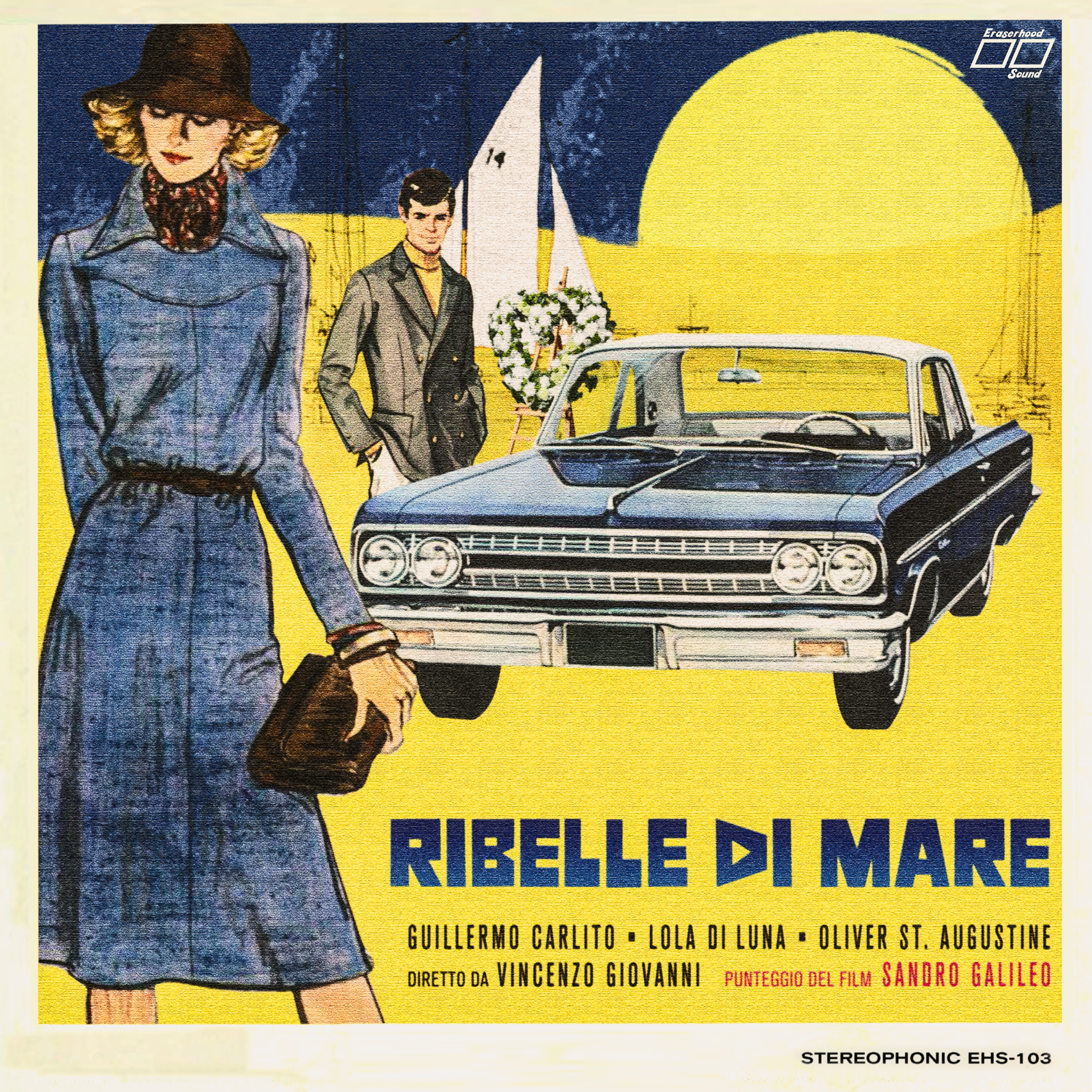 Eraserhood Sound Ribelle Di Mare vinyle LP rose bubblegum