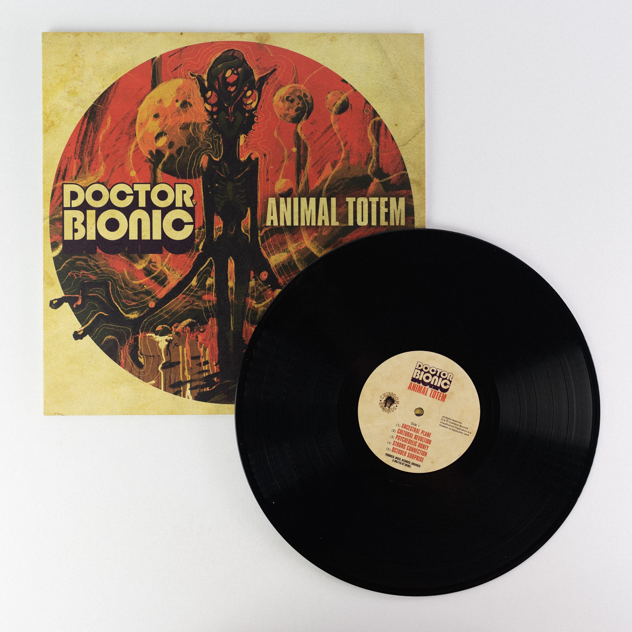 Chiefdom Doctor Bionic Animal Totem LP vinyle soul-jazz dub