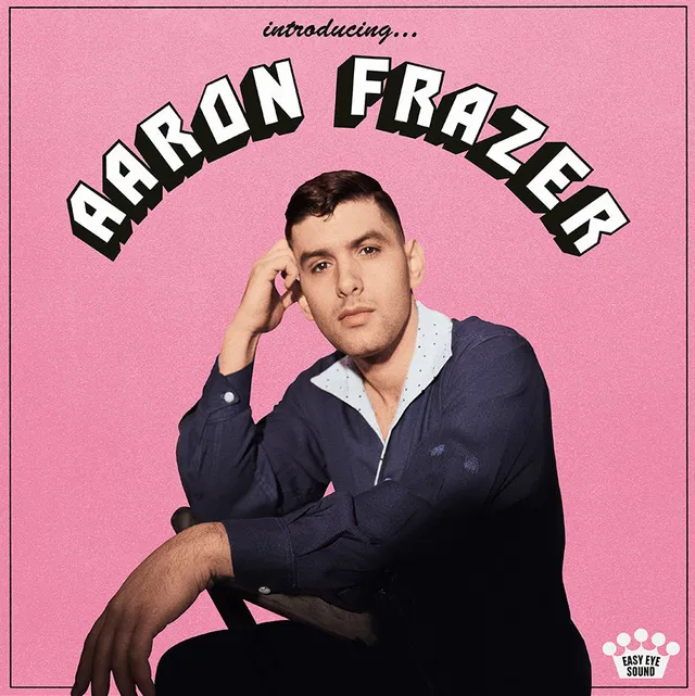 Aaron Frazer Introducing vinyle rose transparent LP