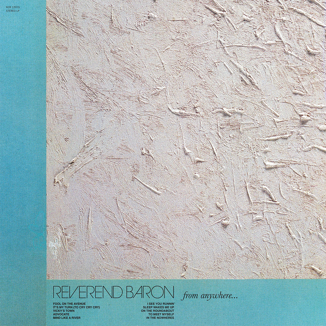 Reverend Baron From Anywhere vinyle LP maroon dédicacé