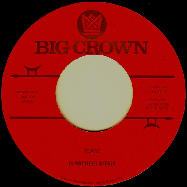 El Michels Affair Tearz 45 tours vinyle 7" face B Verbal Intercourse soul