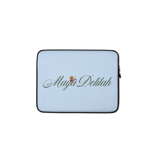 Maya Delilah Script housse laptop 13 pouces néoprène