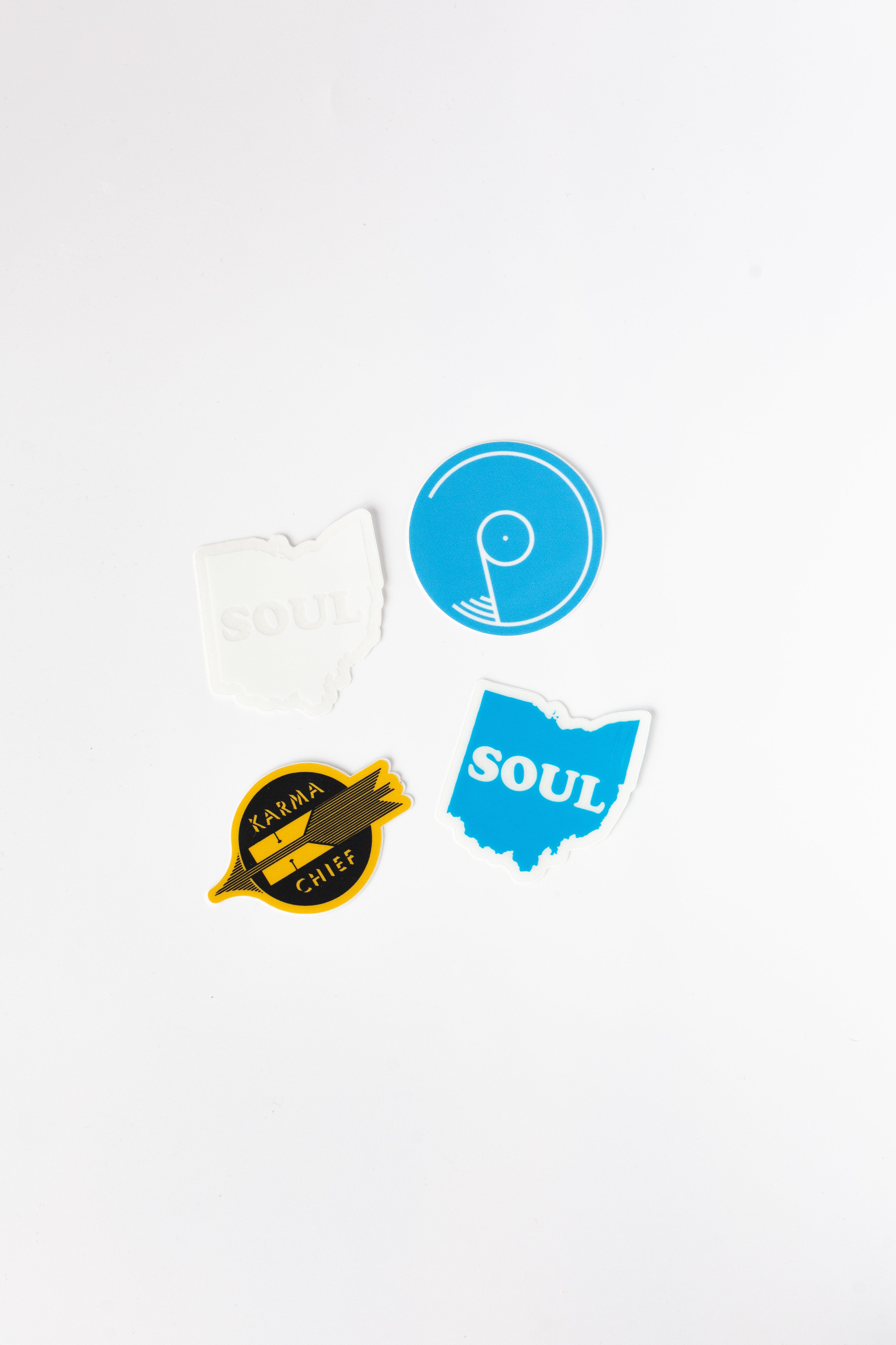 Colemine Sticker Pack autocollants vinyle Ohio soul
