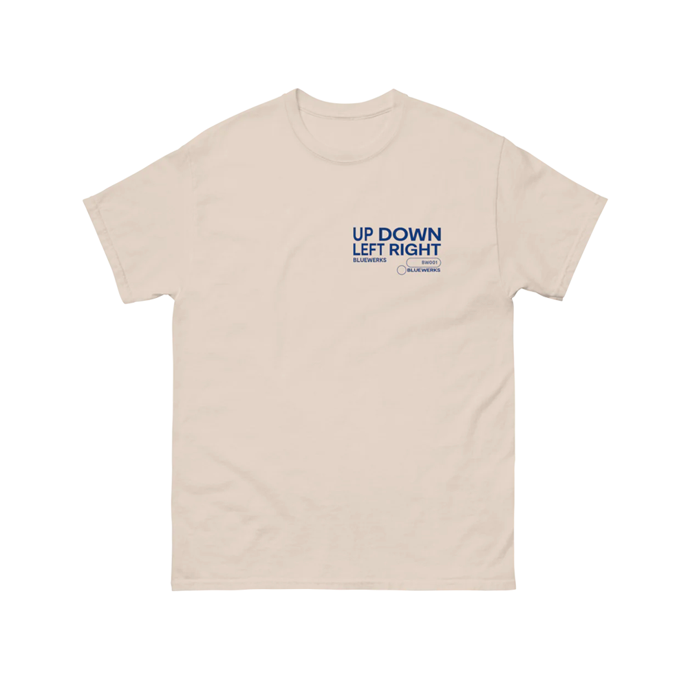 Blue Note Bluewerks Up Down Left Right t-shirt coton L