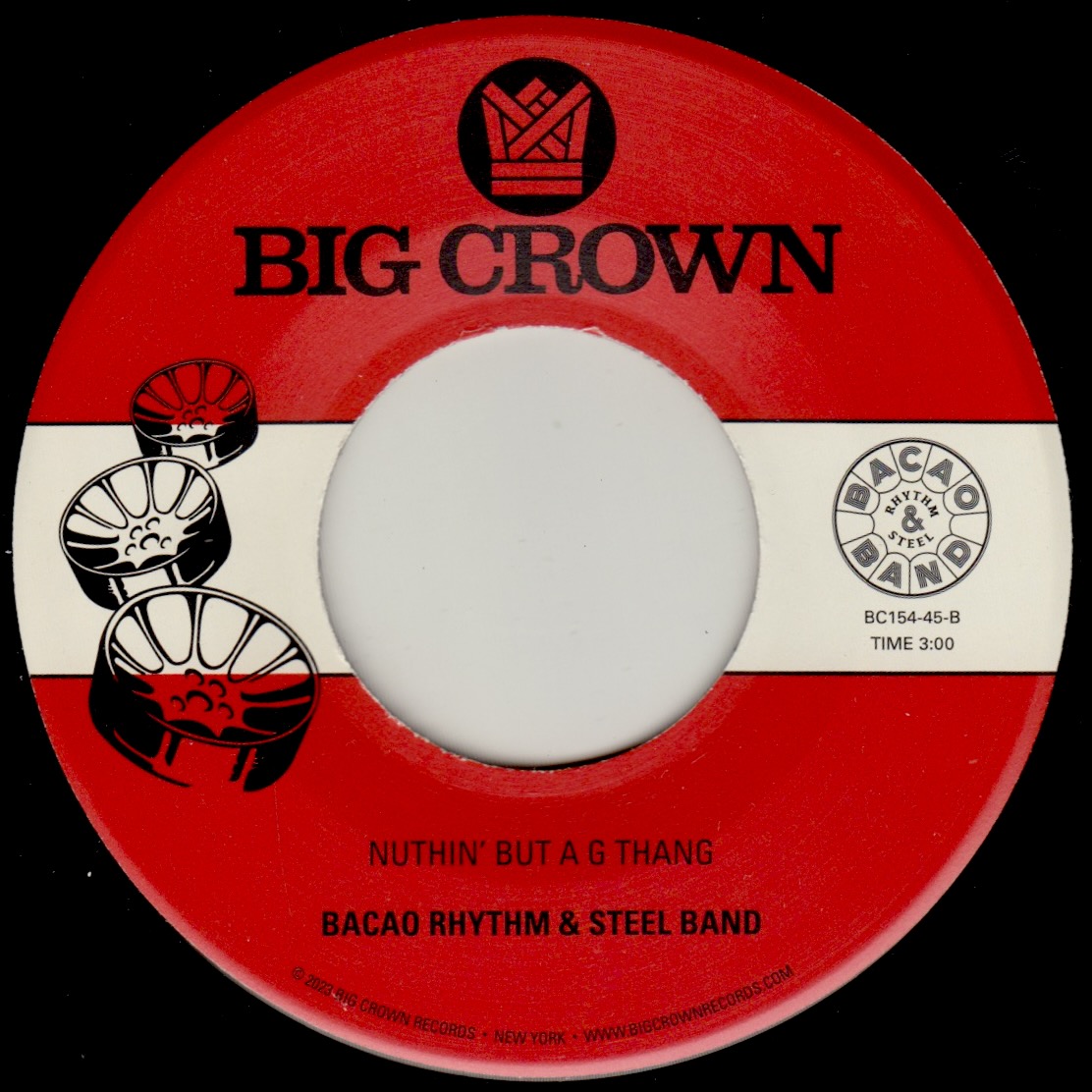Big Crown Records How We Do b/w Nuthin But A G Thang 45t