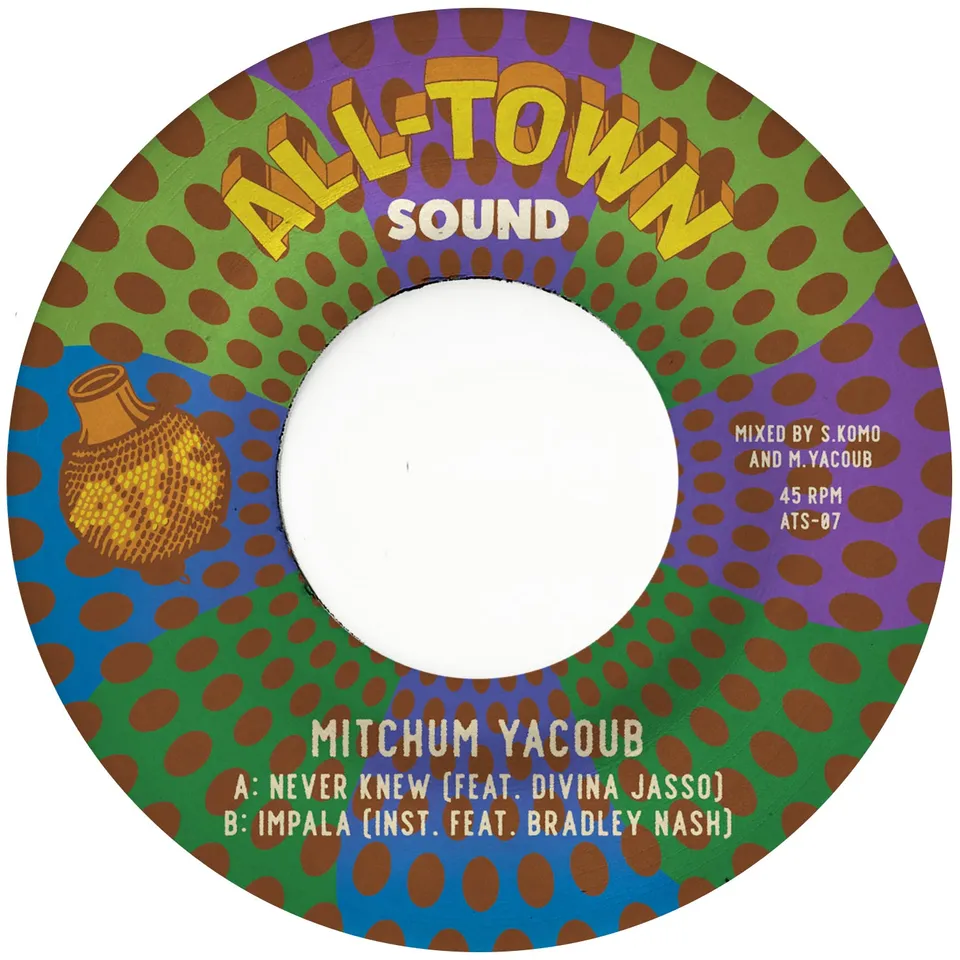 Mitchum Yacoub Never Knew vinyle 45 noir soul
