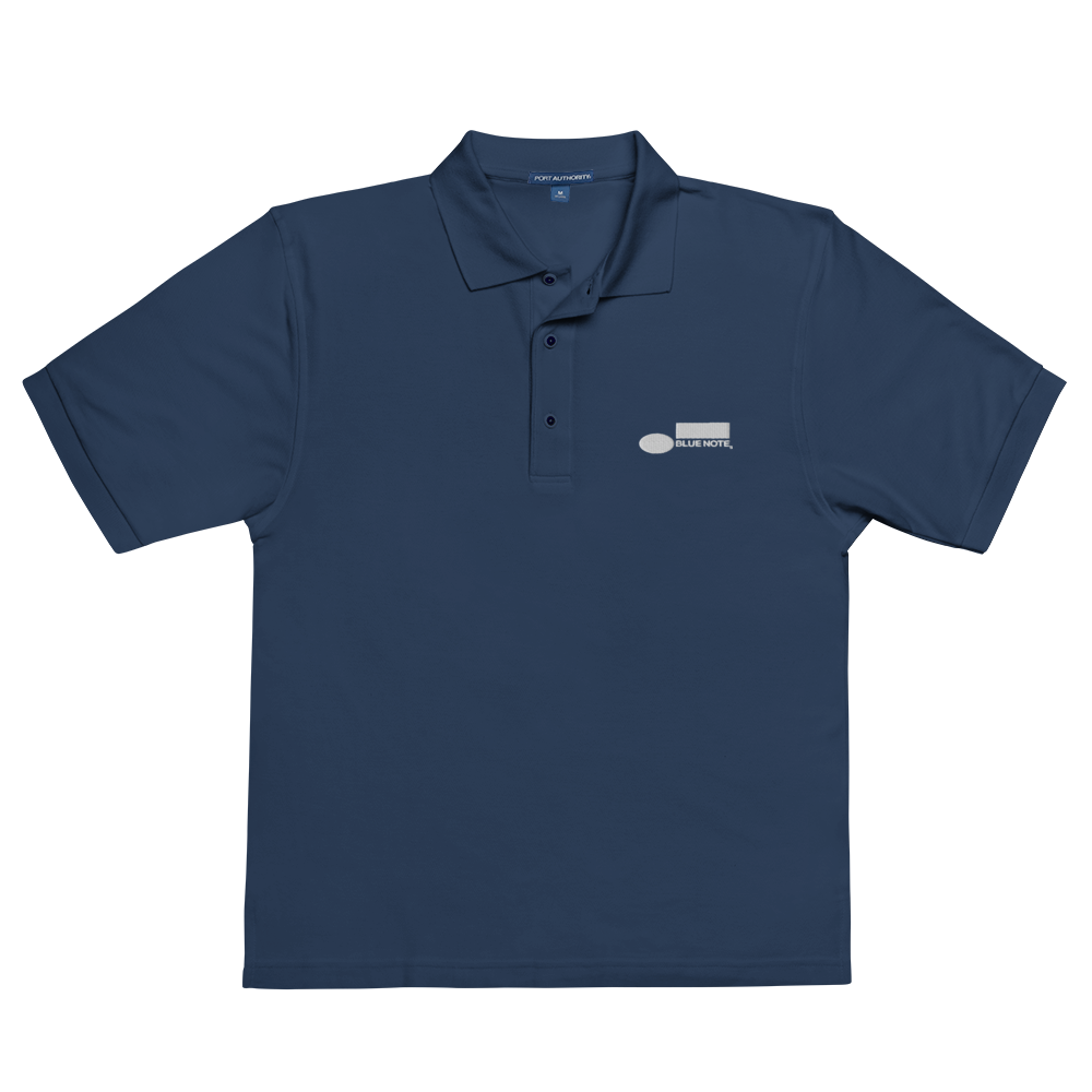 Blue Note Classic Logo polo brodé noir