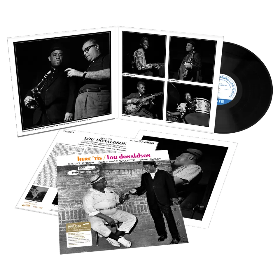 Blue Note Lou Donaldson Here 'Tis LP vinyle exclusif