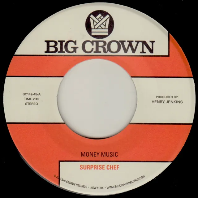 Big Crown Records Money Music b/w Suburban Breeze 45 tours