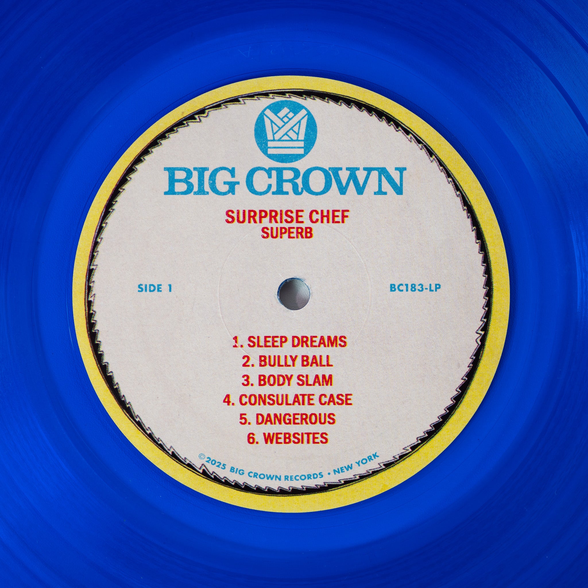 Surprise Chef Superb vinyle LP orange soul cinématique