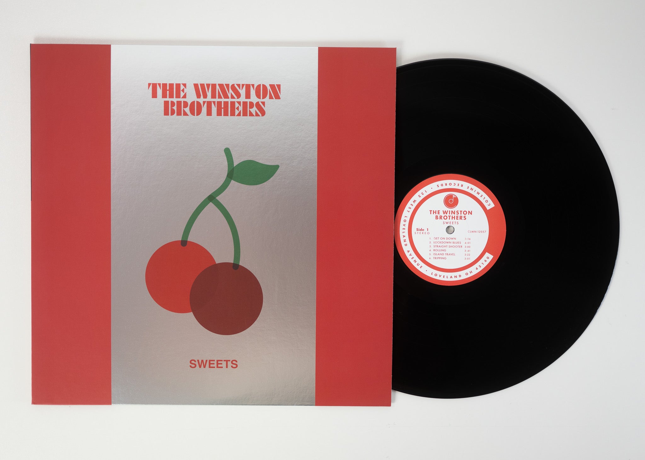 Winston Brothers Sweets LP vinyle vert splatter funk limité