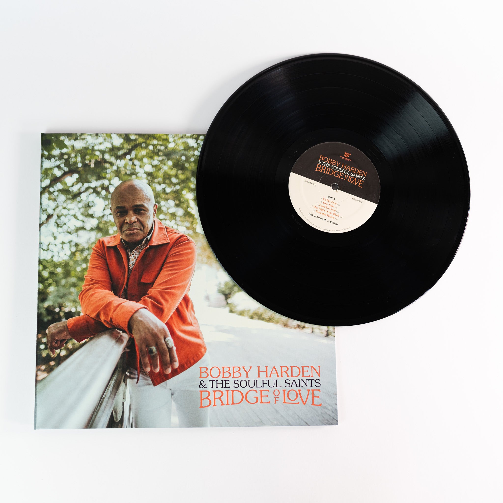 Bobby Harden Bridge of Love vinyle LP noir + soul cuivres