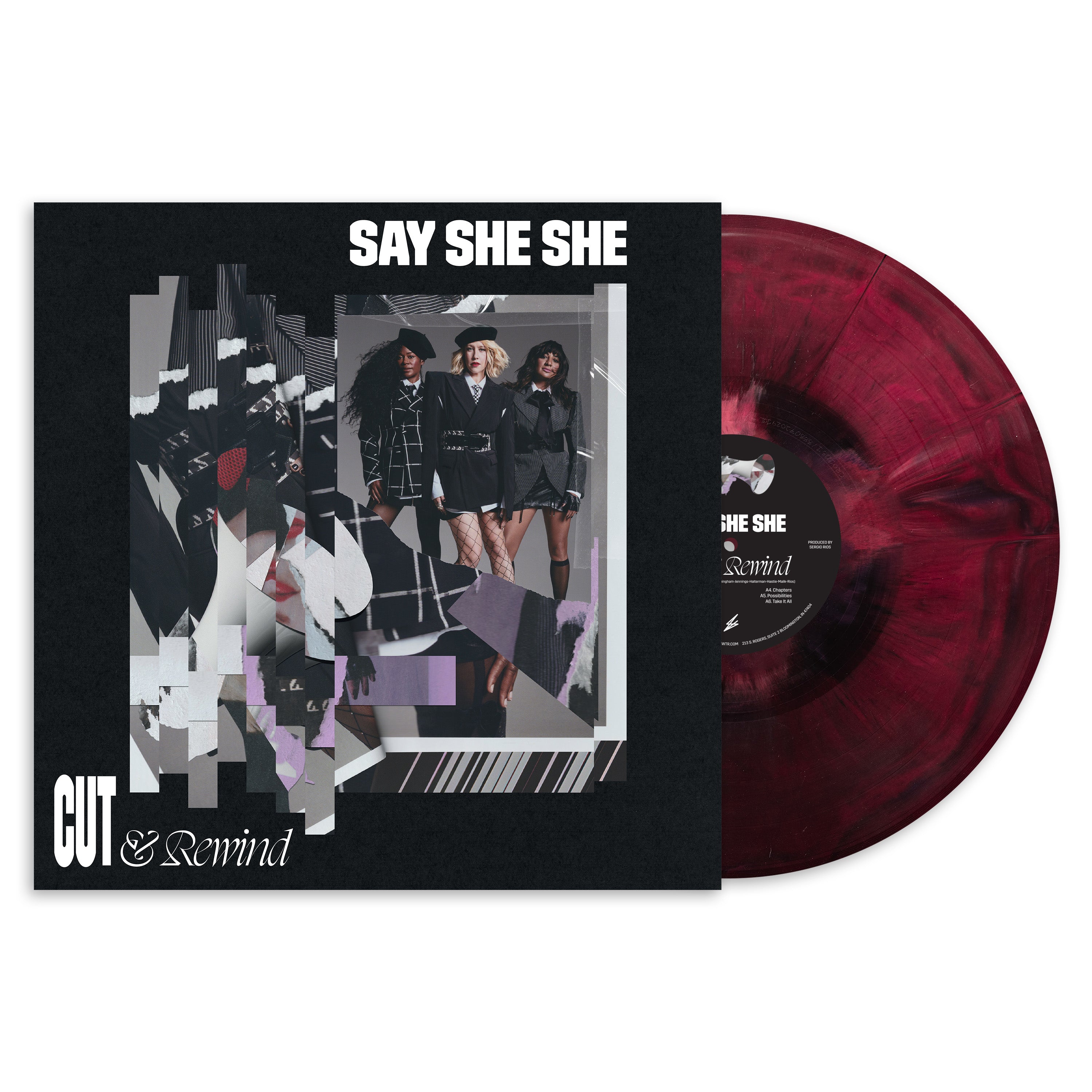 Say She She Cut & Rewind vinyle LP lilas disco soul