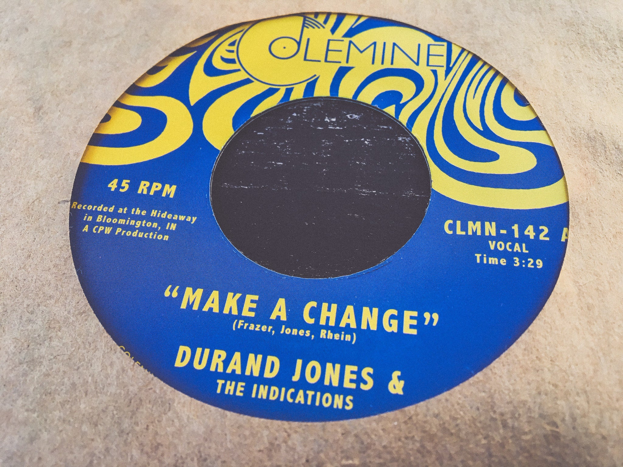 Durand Jones Make A Change vinyle 45 tours soul