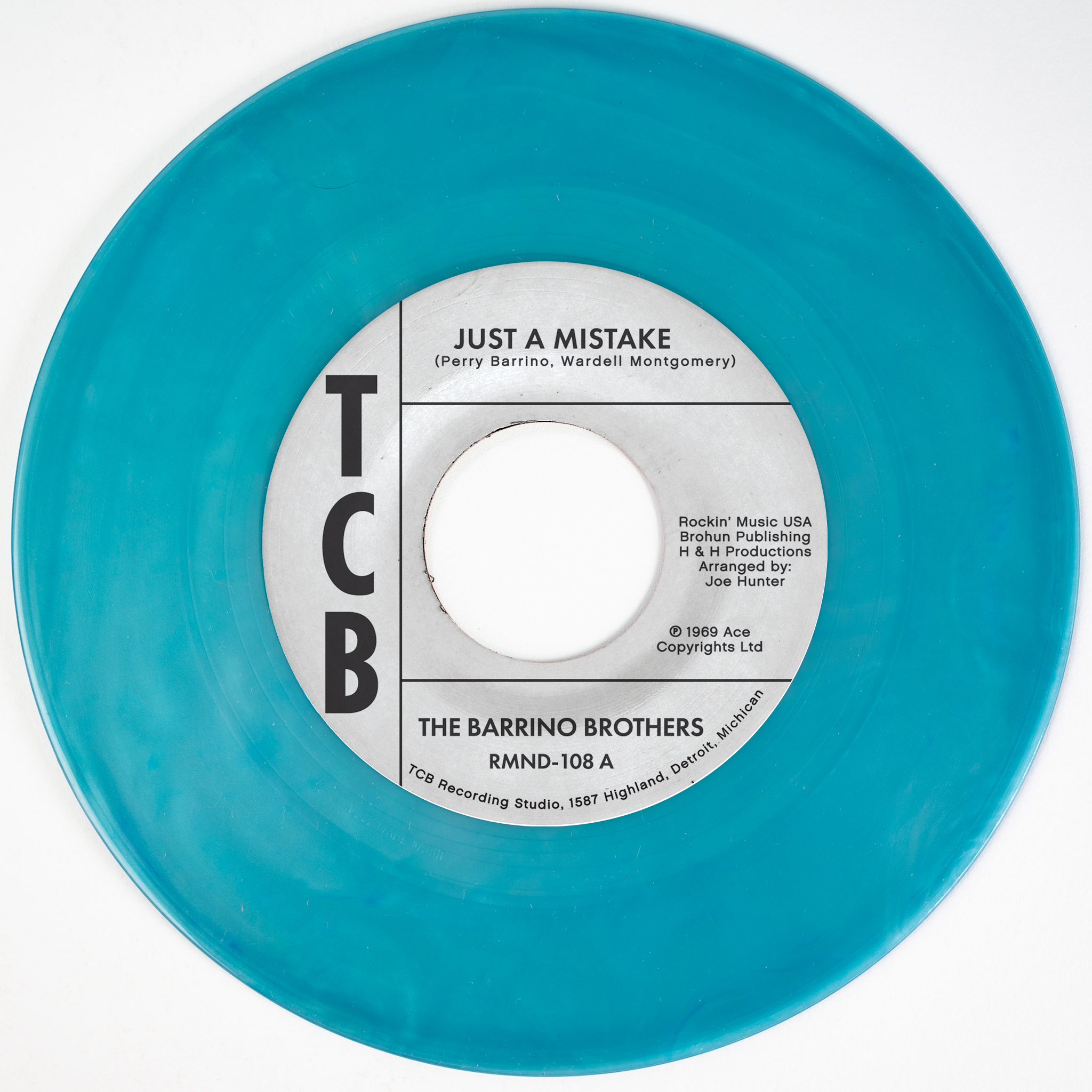 Remined Barrino Brothers Just A Mistake 45T vert soul