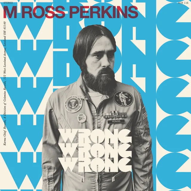 M Ross Perkins Wrong Wrong Wrong 45 tours vinyle rouge