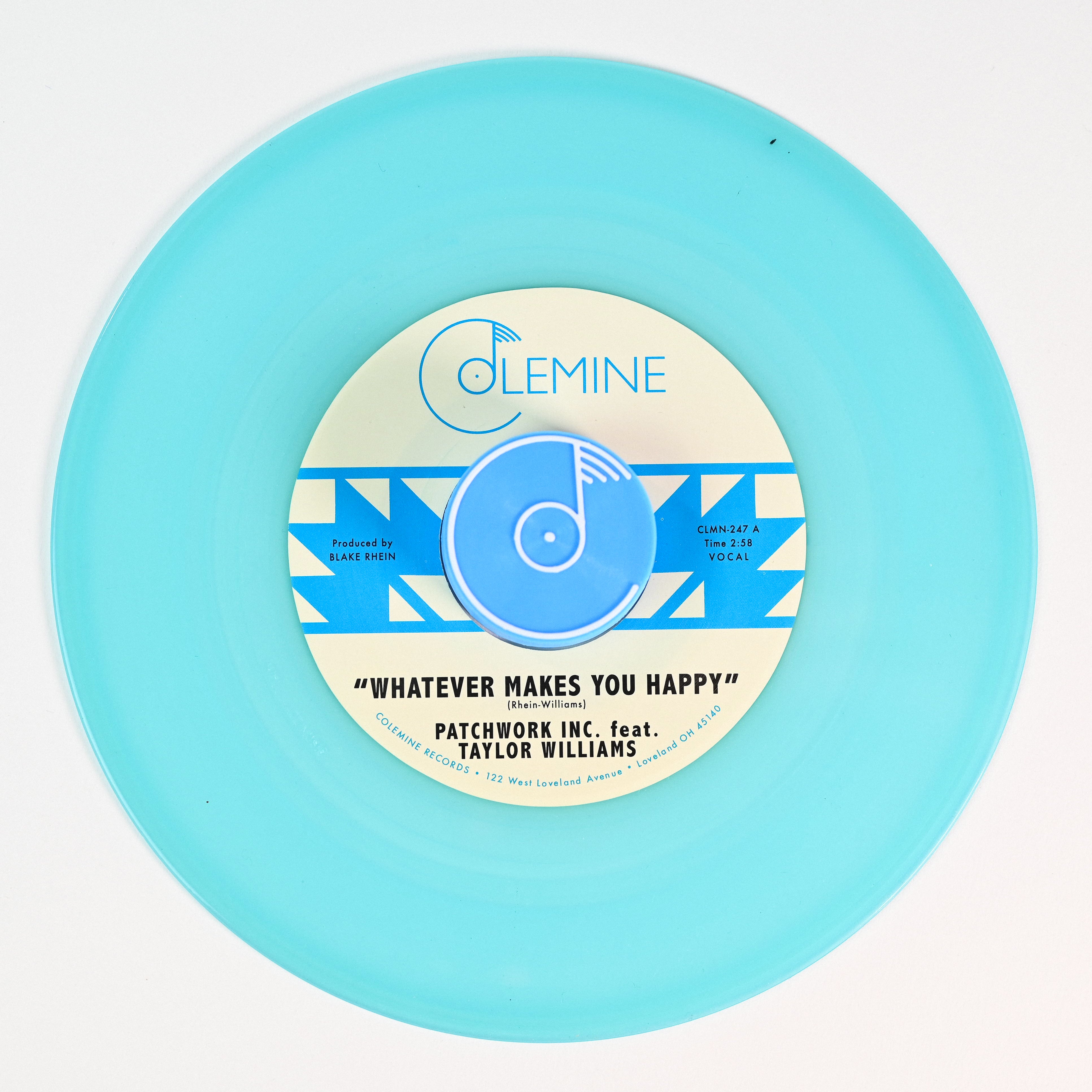 Patchwork Inc. Whatever Makes You Happy 45T Bleu