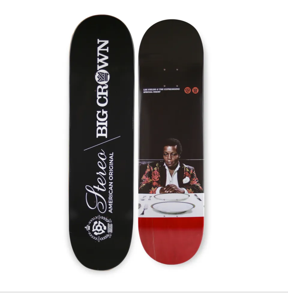 Special Night Stereo SkateBoard Deck planche collector