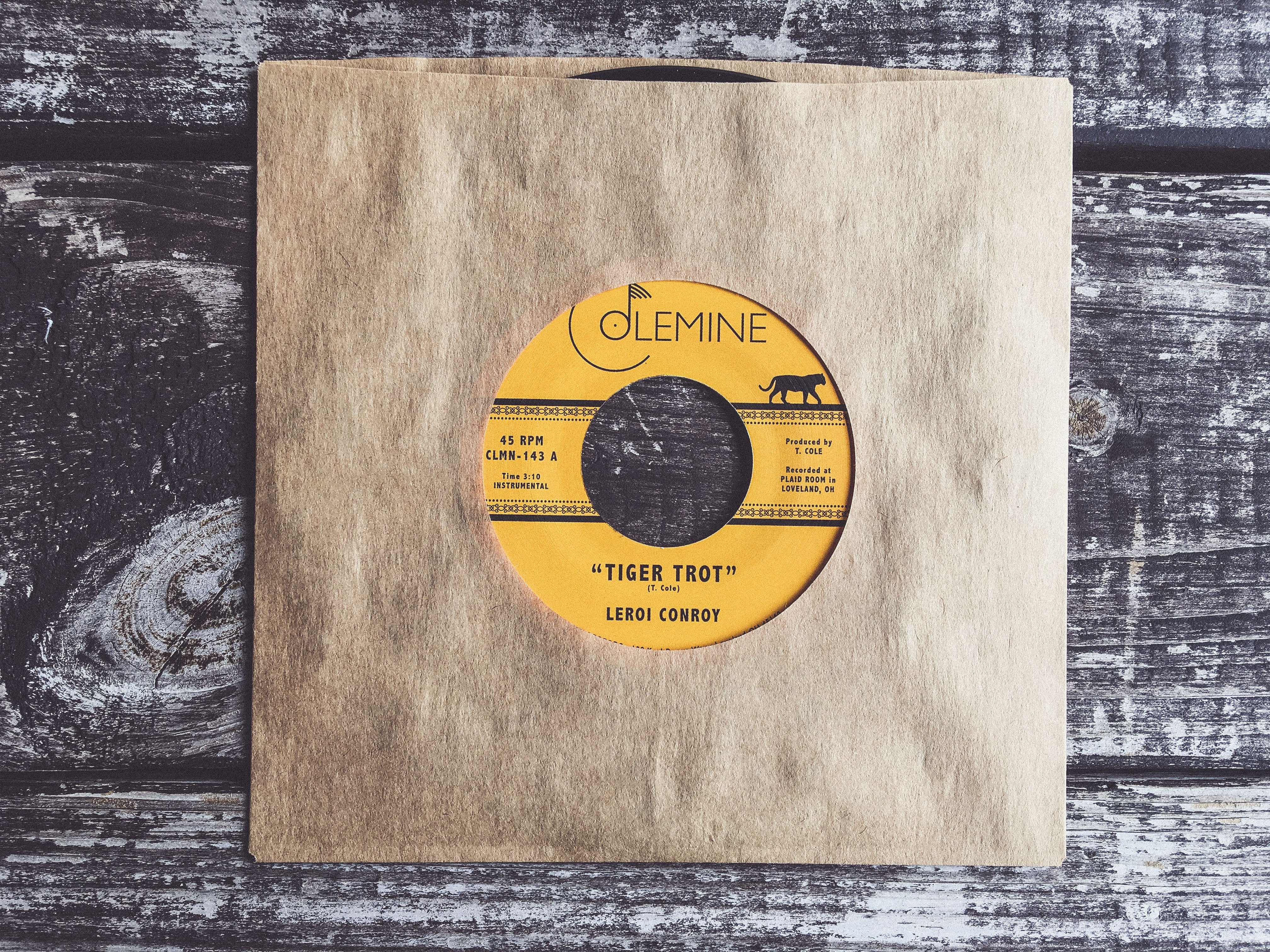 Leroi Conroy Tiger Trot 45 tours vinyle noir 7"