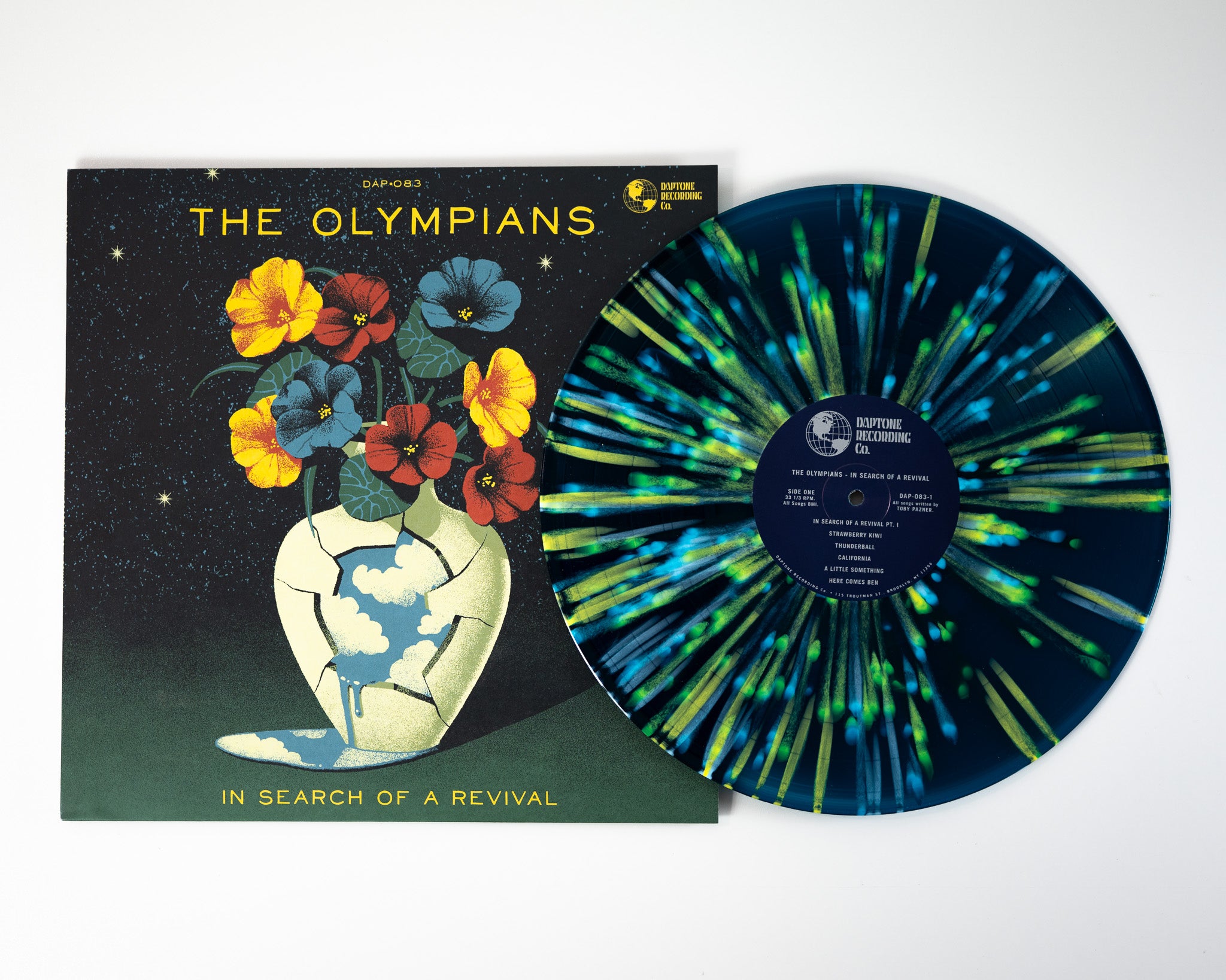 The Olympians In Search of Revival vinyle LP bleu soul