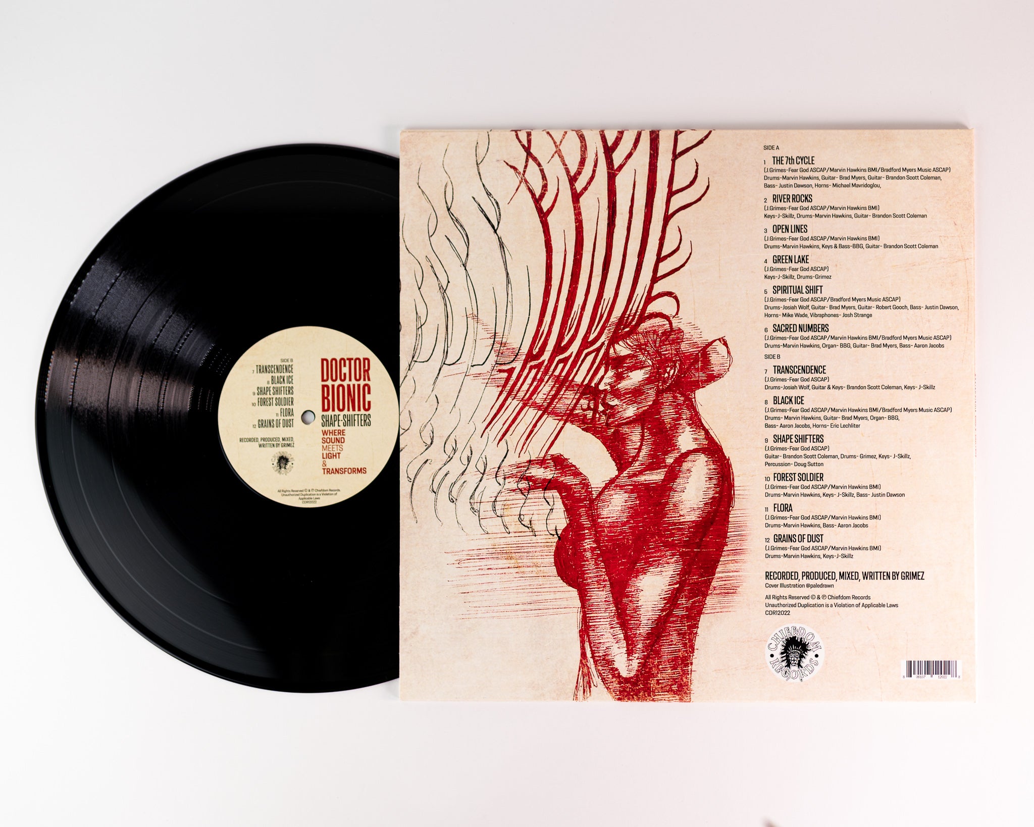 Doctor Bionic Shape Shifters LP soul-jazz dub instrumental