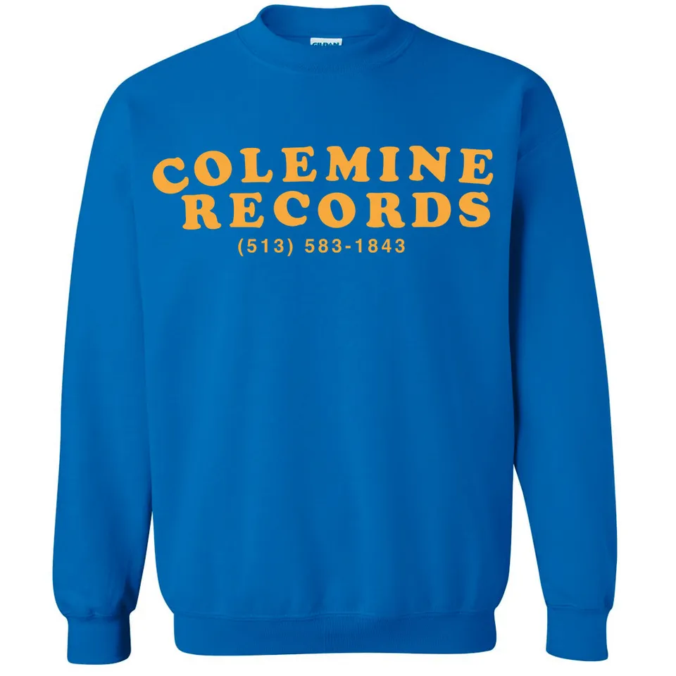 Colemine Phone Number Sweat bleu royal coton