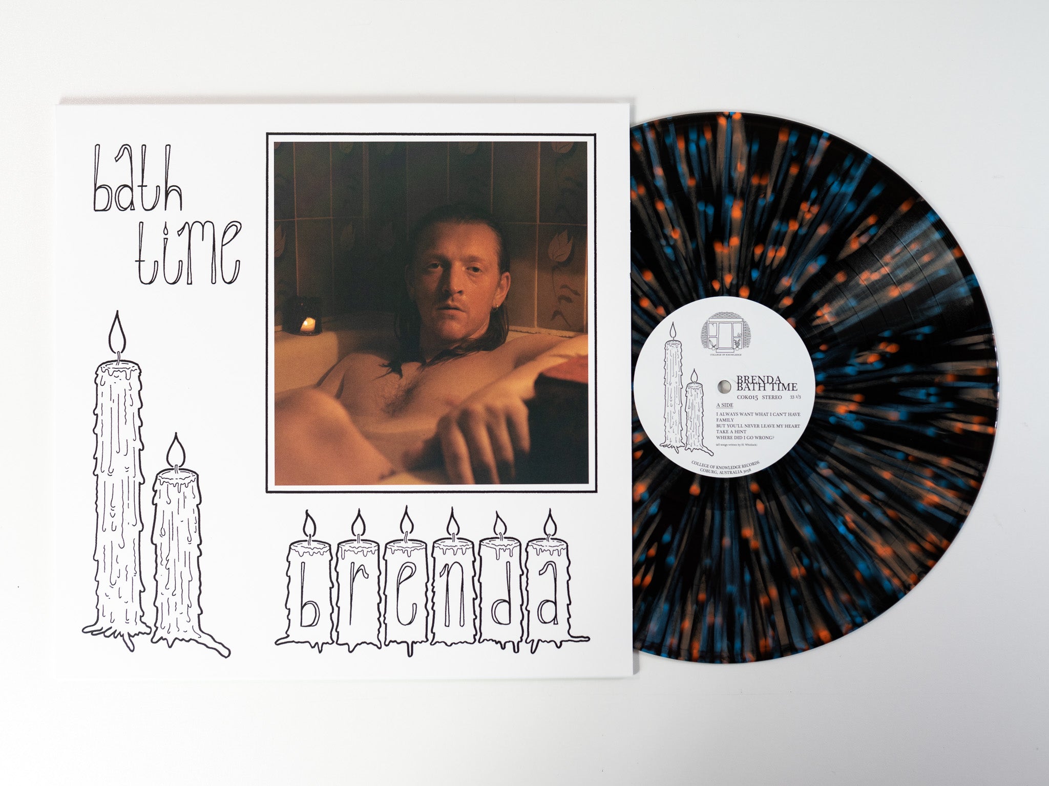 Brenda Bath Time vinyle LP noir soul