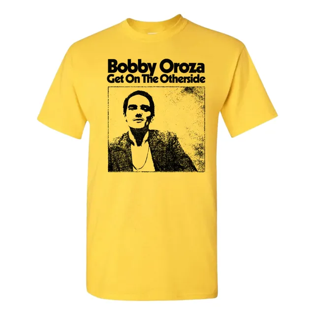 Bobby Oroza GOTO T-Shirt jaune coton